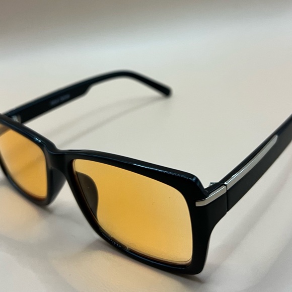 ABBOT OPTICAL -AMBER LENS-BLUE LIGHT BLOCKING GAMING & COMPUTER GLASSES W-MAG - Picture 4 of 11